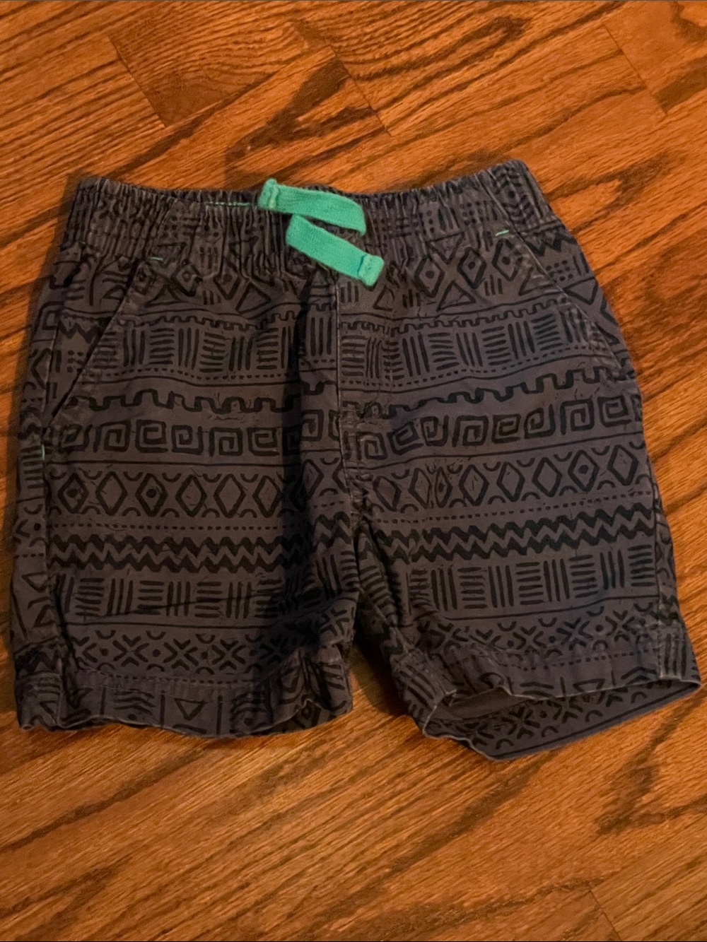 Circo Navy Shorts with Teal Drawstring